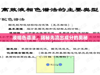 液相色譜法，揭秘先流出成分的奧秘