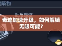 奇跡加速升級，如何解鎖無限可能？