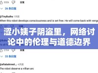 澀小姨子陰盜里，網(wǎng)絡討論中的倫理與道德邊界
