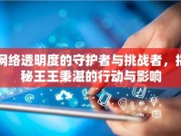 網(wǎng)絡(luò)透明度的守護(hù)者與挑戰(zhàn)者，揭秘王王秉湛的行動與影響