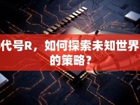代號R，如何探索未知世界的策略？