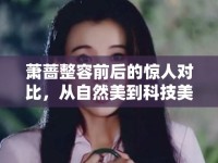 蕭薔整容前后的驚人對比，從自然美到科技美的轉(zhuǎn)變