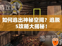 如何逃出神秘空間？逃脫5攻略大揭秘！