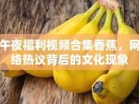 午夜福利視頻合集香蕉，網(wǎng)絡(luò)熱議背后的文化現(xiàn)象