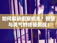 如何解鎖密室機(jī)關(guān)？智慧與勇氣的終極挑戰(zhàn)！