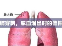 肺穿刺，膿血涌出時(shí)的警鐘