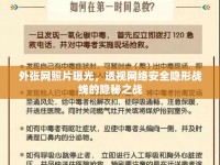 外張網(wǎng)照片曝光，透視網(wǎng)絡(luò)安全隱形戰(zhàn)線的隱秘之戰(zhàn)