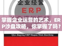 掌握企業(yè)運營的藝術(shù)，ERP沙盤攻略，你掌握了嗎？