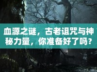 血源之謎，古老詛咒與神秘力量，你準(zhǔn)備好了嗎？