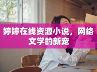 婷婷在線資源小說，網(wǎng)絡文學的新寵