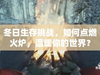冬日生存挑戰(zhàn)，如何點(diǎn)燃火爐，溫暖你的世界？