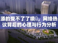 添的受不了了噴氺，網(wǎng)絡(luò)熱議背后的心理與行為分析