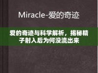 愛(ài)的奇跡與科學(xué)解析，揭秘精子射入后為何沒(méi)流出來(lái)