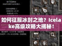 如何征服冰封之地？Icelake高級(jí)攻略大揭秘！