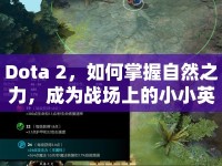 Dota 2，如何掌握自然之力，成為戰(zhàn)場(chǎng)上的小小英雄霸主？
