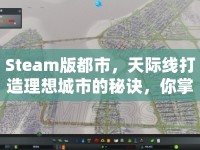 Steam版都市，天際線打造理想城市的秘訣，你掌握了嗎？