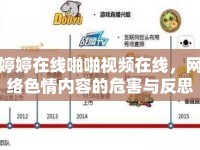 婷婷在線啪啪視頻在線，網(wǎng)絡(luò)色情內(nèi)容的危害與反思