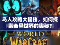 鳥人攻略大揭秘，如何探索奇異世界的奧秘？