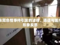 東莞色情事件引發(fā)的法律、道德與城市形象反思