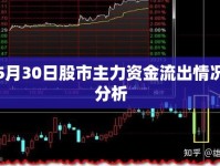 5月30日股市主力資金流出情況分析