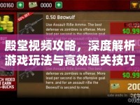 殿堂視頻攻略，深度解析游戲玩法與高效通關(guān)技巧