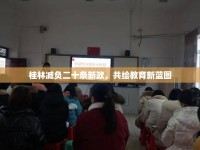 桂林減負二十條新政，共繪教育新藍圖