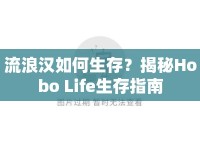 流浪漢如何生存？揭秘Hobo Life生存指南