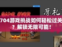 704游戲挑戰(zhàn)如何輕松過(guò)關(guān)？解鎖無(wú)限可能！