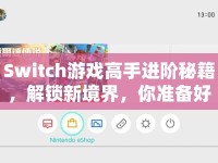 Switch游戲高手進階秘籍，解鎖新境界，你準備好了嗎？