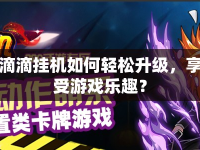 滴滴掛機(jī)如何輕松升級(jí)，享受游戲樂(lè)趣？