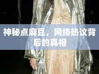 神秘點(diǎn)麻豆，網(wǎng)絡(luò)熱議背后的真相