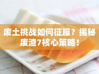 廢土挑戰(zhàn)如何征服？揭秘廢渣7核心策略！