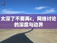 太深了不要再c，網(wǎng)絡(luò)討論的深度與邊界