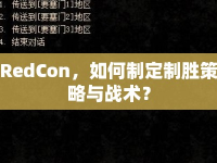RedCon，如何制定制勝策略與戰(zhàn)術(shù)？