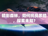 暗影森林，如何挑戰(zhàn)黑暗，探索未知？