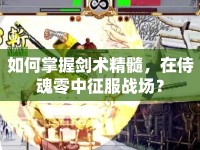 如何掌握劍術(shù)精髓，在侍魂零中征服戰(zhàn)場？