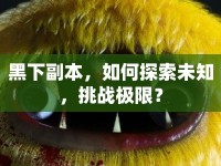 黑下副本，如何探索未知，挑戰(zhàn)極限？