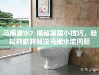 馬桶漏水？揭秘家居小技巧，輕松判斷并解決馬桶水流問(wèn)題