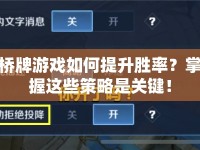 橋牌游戲如何提升勝率？掌握這些策略是關(guān)鍵！