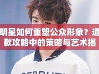 明星如何重塑公眾形象？道歉攻略中的策略與藝術揭秘！
