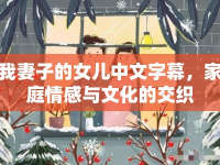 我妻子的女兒中文字幕，家庭情感與文化的交織