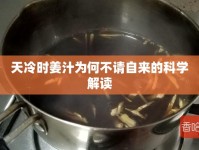 天冷時姜汁為何不請自來的科學(xué)解讀