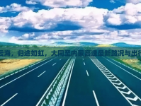 穿越云海，歸途如虹，大同至內(nèi)蒙高速最新路況與出行指南