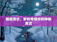 腳底流水，夢的奇境中的神秘寓言