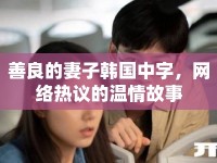 善良的妻子韓國中字，網(wǎng)絡(luò)熱議的溫情故事