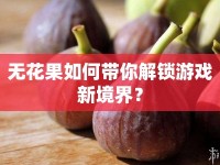 無(wú)花果如何帶你解鎖游戲新境界？