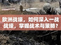 歐洲戰(zhàn)壕，如何深入一戰(zhàn)戰(zhàn)壕，掌握戰(zhàn)術(shù)與策略？