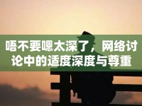 唔不要嗯太深了，網(wǎng)絡(luò)討論中的適度深度與尊重