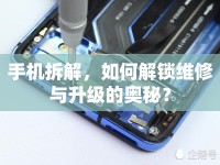 手機(jī)拆解，如何解鎖維修與升級的奧秘？