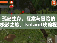 孤島生存，探索與冒險的極致之旅，Isoland攻略視頻全解析，你準備好了嗎？